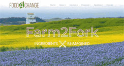 Desktop Screenshot of food4change.com